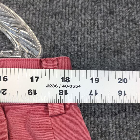 Jos. A. Bank Mens Chino Shorts Pink Size 38 Cotton Slash Pockets - Picture 4 of 11